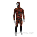 Lycra Two-Piece Camouflage Scuba Diving hunting wetsuits